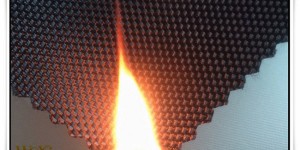 What kind of fabric is fire retardant hairdryer cloth?