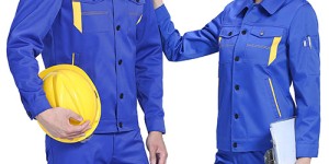 Why do coal mine work clothes require specific fabrics?