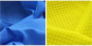 Processing methods of anti-static fabrics