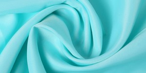 What does the polyester taffeta fabric feel like?