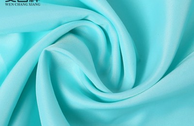 What does the polyester taffeta fabric feel like?