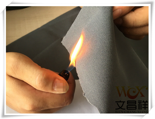 Leave  Fire-extinguishing flame-retardant fabrics