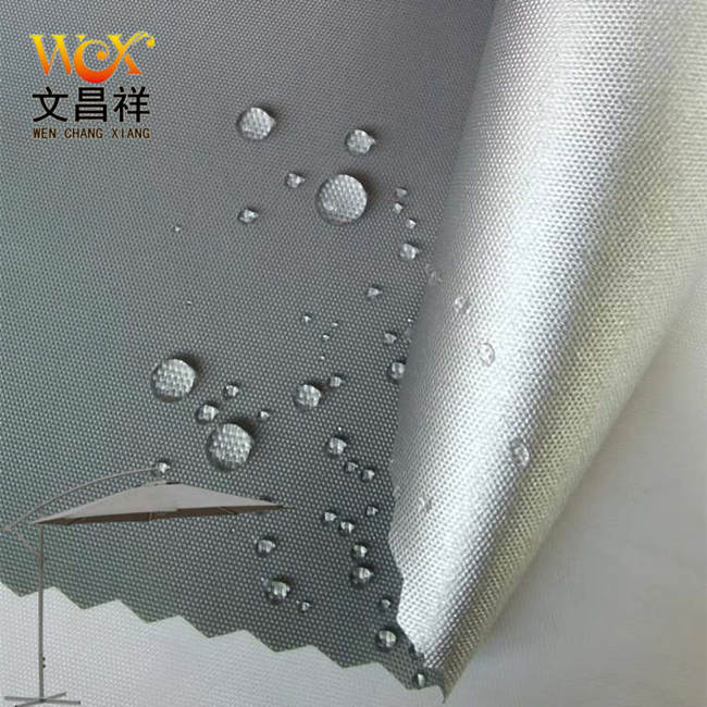 Silver-coated waterproof oxford cloth