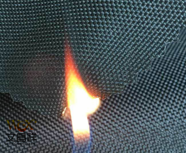 Fire-retardant and flame-retardant cloth