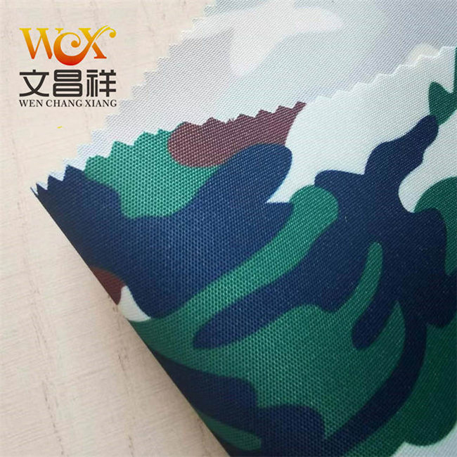 Camouflage Oxford cloth