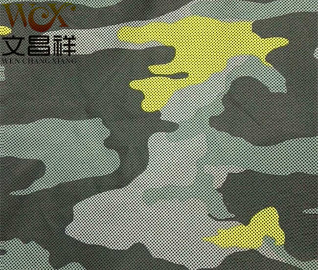 Camouflage printed Oxford cloth  